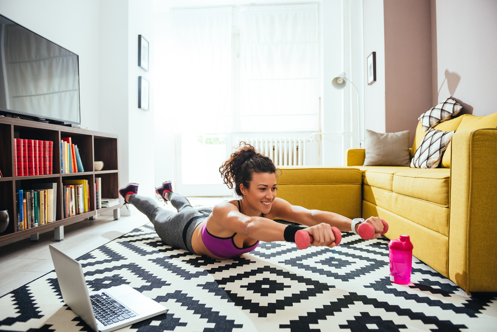 ways to exercise at home