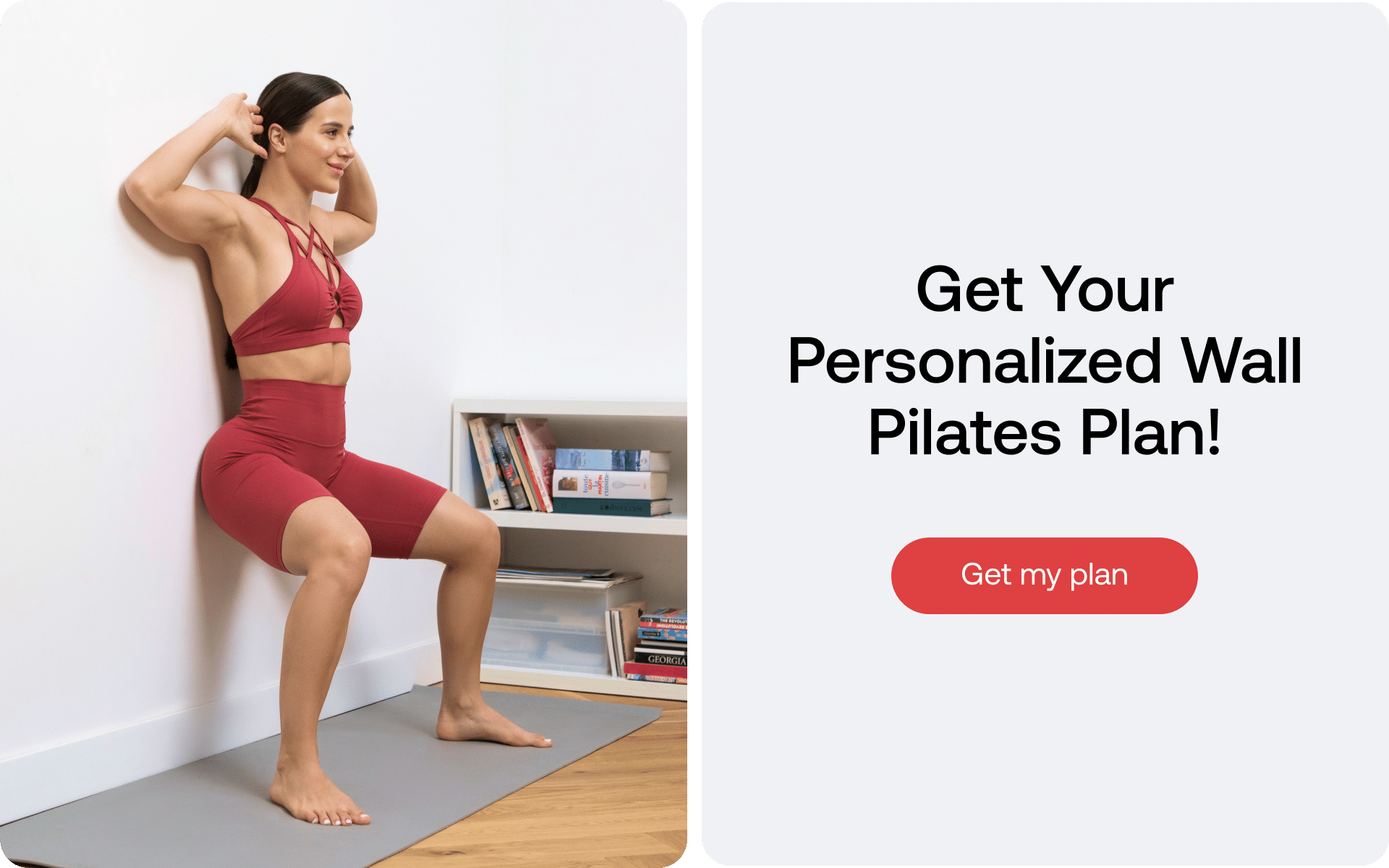 Wall Pilates for Back Fat